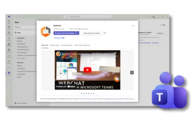 Microsoft Teams öffnen
