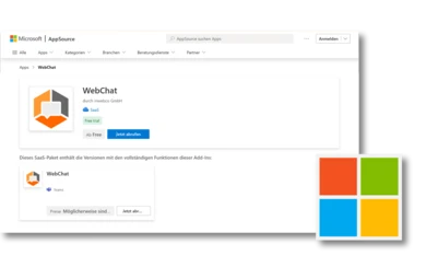 Microsoft Appsource öffnen